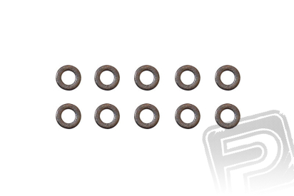 Podložky 3x6x0.5mm (10 ks)