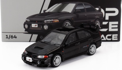 Pop-race-limited Mitsubishi Lancer Evolution Iv 1997 1:64 Black