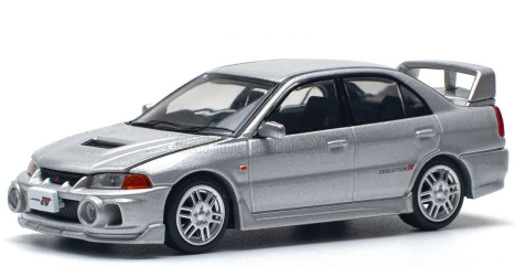 Pop-race-limited Mitsubishi Lancer Rs Evolution Iv 1996 1:64 Grey