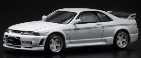 Pop-race-limited Nissan Skyline Gt-r (r33) Nismo 400r Coupe 1997 1:64 Bílá