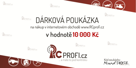 Dárkový poukaz v hodnotě 10 000 Kč