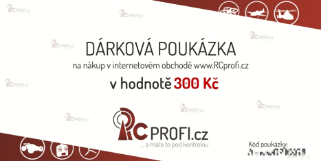 Dárkový poukaz v hodnotě 300 Kč