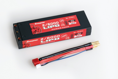 Power Pack Car LiPo2/6000 7,4V 150C/G5
