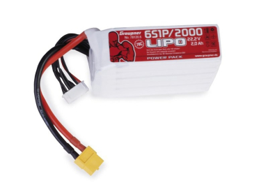 POWER PACK Li-Pol 2000mAh/22,2V 70C s XT60 konektorem