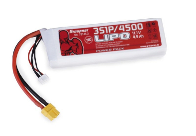 POWER PACK Li-Pol 4500mAh/11,1V 70C s XT60 konektorem