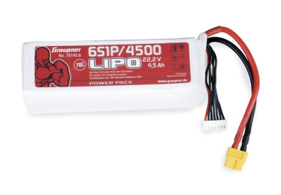 POWER PACK Li-Pol 4500mAh/22,2V 70C s XT60 konektorem