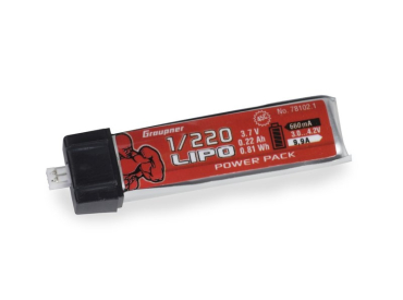 Power Pack LiPo 1/220mAh 3,7 V 45C