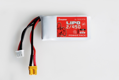 Power Pack LiPo 2/450 7,4 V 50C XT-30