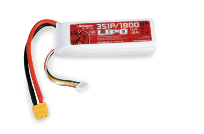 Power Pack LiPo 3/1800 11,1 V 70C XT60
