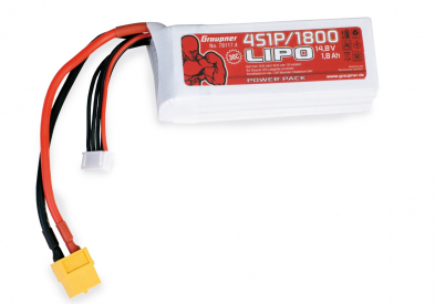 Power Pack LiPo 4/1800 14,8 V 30C XT60