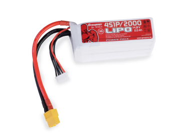 Power Pack LiPo 4/2000 14,8 V 70C XT60