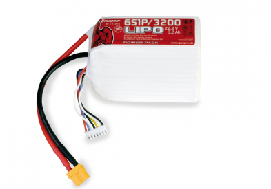 Power Pack LiPo 6/3200 22,2 V 30C XT606198