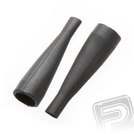 Prachovky tlumičů 36.5mm, černé, Typhon,Talion, Kraton (2 ks.)