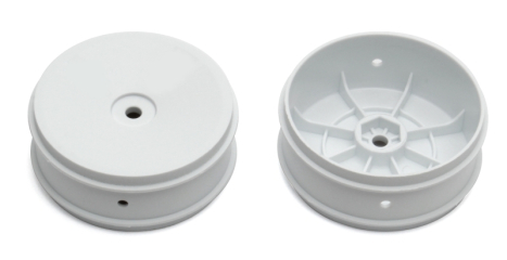 Přední disky 61 mm bílé pro 2WD (HEX 12 mm) - 2 ks