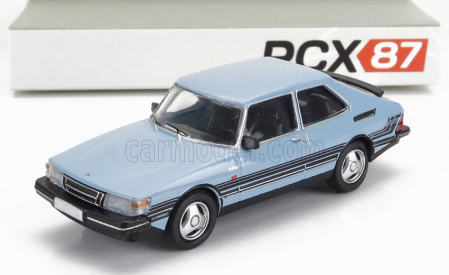 Premium classixxs Saab 900 Turbo 1986 1:87 Světle Modrá