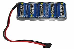 Přijímačová sada IB 5N-1600 NiMH 2/3A - placka