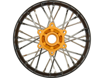 Pro-Line disk zadní Pro-Spec V2 Bead, hliník, černý/zlatý: Promoto-SM