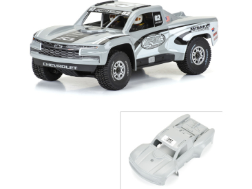 Pro-Line karosérie 1:16 2019 Chevy Trophy Truck šedá: Grom