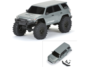 Pro-Line karosérie 1:24 2024 Toyota 4Runner rozvor 132mm, šedá, sestavená: Axial SCX24