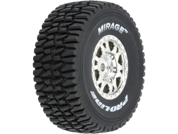 Pro-Line kolo 1:16, pneu Mirage TT, disk stříbrný 12mm (4): Mojave Grom