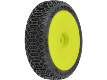 Pro-Line kolo 1:24, pneu Electron 2.0, disk žlutý, H7 (4): Micro-B