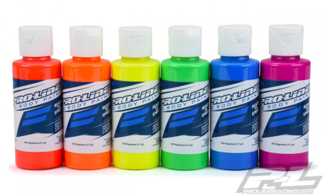 Pro-Line sada barev pro Airbrush (6 ks po 60 ml)