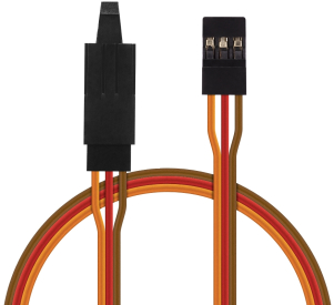 Prodlužovací kabel 75 cm JR s pojistkou (PVC) JR015 