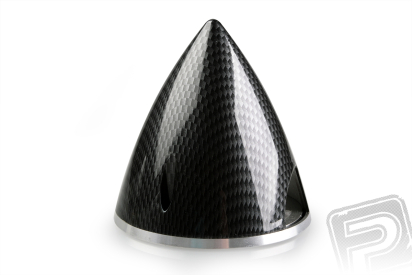 Profi kužel 57mm černý (imitace carbon)