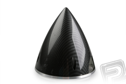 Profi kužel 89mm černý (imitace carbon)