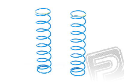 Pružina olejového tlumiče 14x70mm žlutá (2ks.) modrá barva