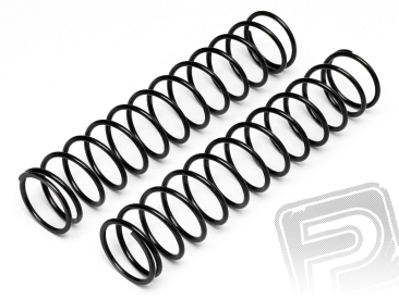 Pružina tlumiče 23x135x2.2mm 13závitů (černá střední/2ks)