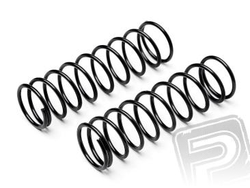 Pružiny tlumičů 13x57x1.4mm 9.5otáček (černé/2ks)