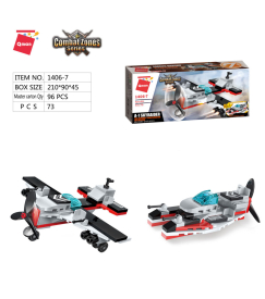 Qman Aircraft Carrier 1406-7 Letadlo A-1 Skyrider 2v1