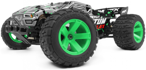 Quantum XT Flux 1/10 4WD Stadium Truck - Stříbrný