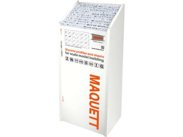 Raboesch prodejní displej s 235 druhy profilů 1000mm