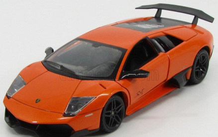 Rastar Lamborghini Murcielago Lp670-4 Sv Superveloce 2009 1:24 Orange Met