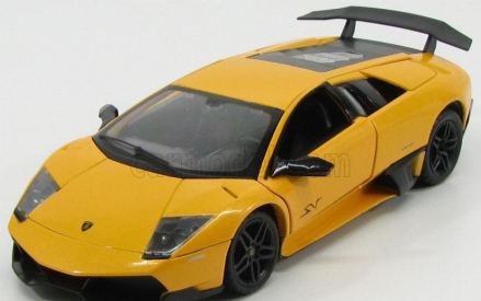Rastar Lamborghini Murcielago Lp670-4 Sv Superveloce 2009 1:24 Žlutý Met