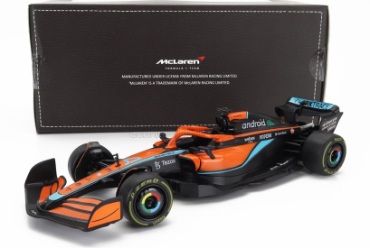 Rastar Mclaren F1 Mcl36 Mercedes Team Mclaren N 4 3rd Emilia Romagna Italy Gp 2022 Lando Norris 1:24 Oranžová Světle Modrá