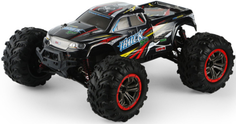 BAZAR - RC monster truck 9125, červená 