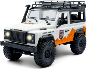 RC auto Land Rover Trail 1/12 RTR 4WD, bílá