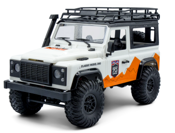 ROZBALENO - RC auto Land Rover Trail 1/12 RTR 4WD, bílá