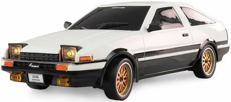 RC auto AE86 Drift Sprinter Trueno, bílá
