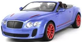 RC auto Bentley Cabrio, modrá