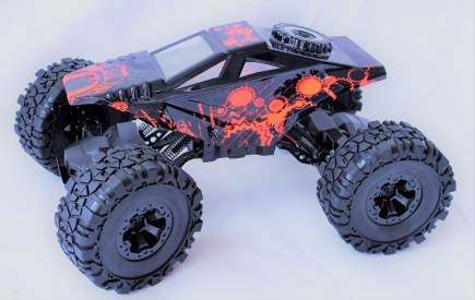 BAZAR - RC auto Crawler 4WD RTR, červenočerná