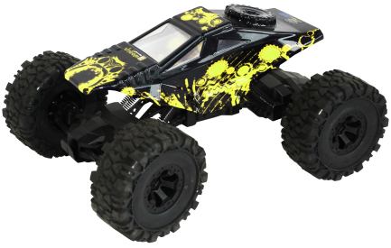 ROZBALENO - RC auto Crawler 4WD RTR, žlutočerná