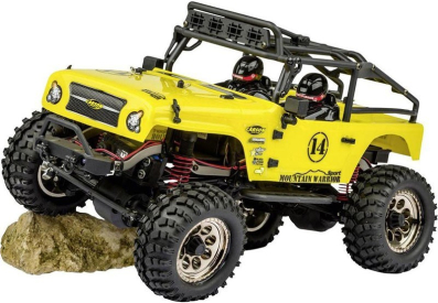 RC auto Crawler Mountain Warrior Sport, žlutá