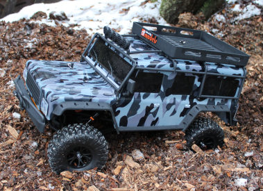 RC auto DF-4J Crawler XXL, kamufláž