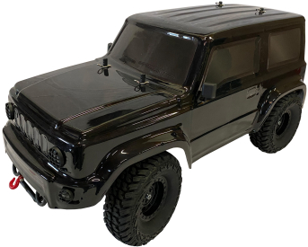 RC auto DF-4S Crawler 2021 JYM Edition, černá