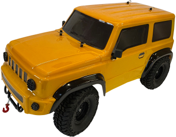 RC auto DF-4S Crawler 2021 JYM Edition, žlutá