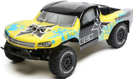 RC auto ECX Torment 1:10, žlutá
